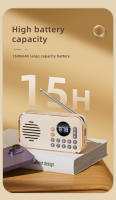 Radio Altavoz Bluetooth Mini Tarjeta U Disco Música Portátil Locutor Walkman Altavoz Bluetooth - details 4