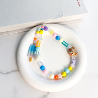 Cadena De Teléfono Con Pentagrama Y Borlas Rosa Para Mujeres Y Niñas Joyería De Moda Para Celebraciones Y Uso Diario Decoración Para Fundas De Teléfono - details 5