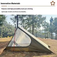 Carpa Lohascamping Para Exteriores Transpirable Y Mosquitera Ligera De 900g Con Malla Para Senderismo En Primavera Y Verano - details 5