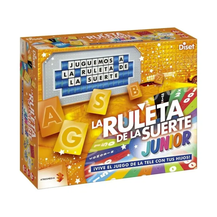 La Ruleta de la Suerte Junior Diset 46207 Juguetes DISET - 1