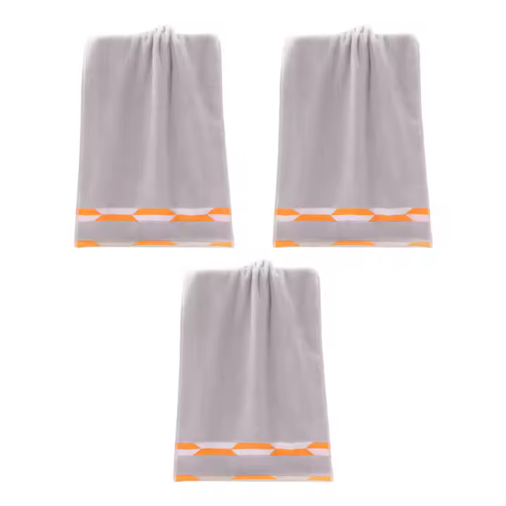 Toalla de Baño Verde - Algodón - Tamaño 33*73 Cm - 1
