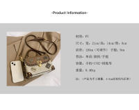 Bolso De Hombro Para Mujer Estilo Retro Con Decoración De Insignia De Oso Exquisito Bolso Cruzado De PU Suave Con Lining De Poliéster - details 30