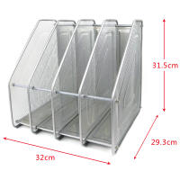 Organizador Metálico de 4 Cajones para Oficina – Revistero Profesional con Estructura Duradera, Ideal para Archivos, Documentos y Material de Trabajo. Archivador metálico de cajetin, Estantería de acero para documentos. 10564-15 - details 1