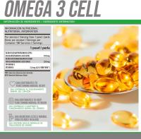 Omega 3  Pack x2 uds. Perlas de Aceite de Pescado Puro Omega 3 (360 cápsulas / 12 meses) Procell Sport - 1000mg por Perla - Con Ácidos Grasos EPA y DHA - Suplemento Natural para Salud Cardiovascular - Omega 3 Fish Oil - details 0