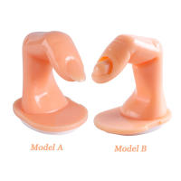 Herramienta De Práctica Para Uñas Postizas Falsas Herramientas De Manicura DIY Plásticas Flexibles Unidades Individuales - details 1