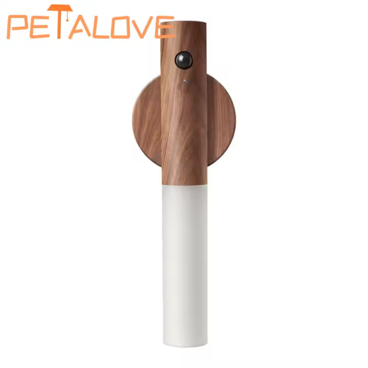 Luz Nocturna Inteligente Inducción Corporal LED Recargable Luz De Pared Para Armario Y Baño Iluminación Diaria Moderna - 1