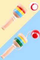 Juguete Montessori De Madera Para Desarrollar La Inteligencia Juego Tradicional De Arrojar Y Catch Con Espada Y Taza Juguetes Educativos Para Niños Aged 7+ - details 7