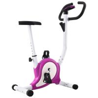 vidaXL Bicicleta Estática con Resistencia de Cinta Deportes Entrenamiento Color Azul,  Morado,  Negro y mas - details 1