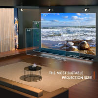 Proyector Portátil HD YT100 Para Casa Con Soporte De Alimentación Móvil 5V2A Para Camping Al Aire Libre Compatible Con Teléfonos Móviles - details 3