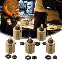 5 Pcs Adaptadores De Recarga De Gas Para Camping Al Aire Libre Con Conector De Estufa Y Anillos De Aro De Repuesto Metal Portátil - details 3
