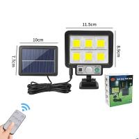 Lámpara Solar LED De Pared Split 3 Modos Impermeable Con Sensor De Movimiento Iluminación De Calle Para Jardín Seguridad De Garaje Luz De Pared - details 6