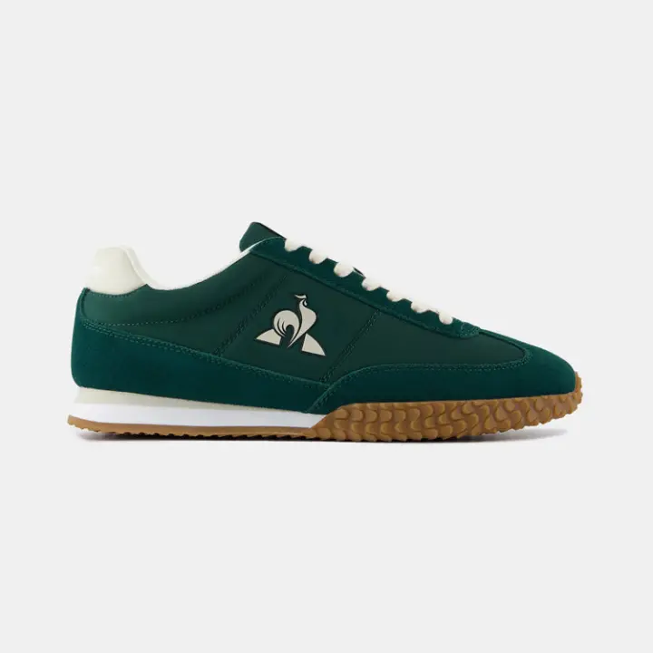 Le Coq Sportif Veloce I Zapatilla Hombre verde/beige - 1
