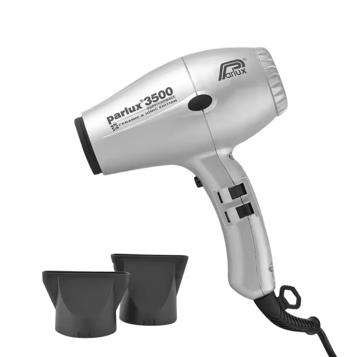 Parlux 3500 Supercompact Ceramic & Ionic Editon Plata - secador de pelo - 1