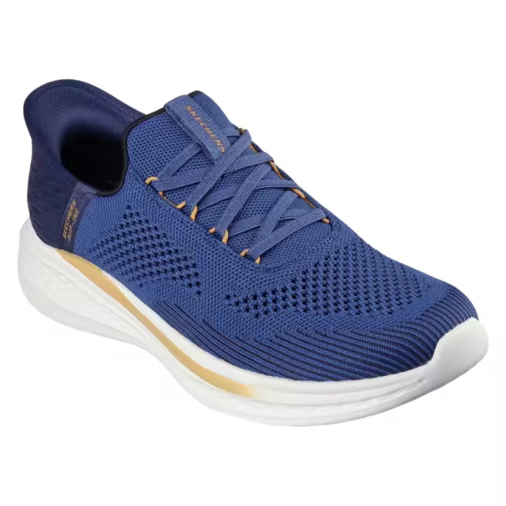 Zapatillas Deportivas Skechers Slip-Ins Rf: Slade - Quinto  Tejido Knit Técnico Transpirable Para Hombre Color Azul - 1