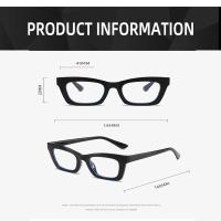 Gafas Antiglareante Retro Para Mujer Coloridas Protección Contra La Luz Azul Estilo Clásico Rectangular Material De Lente Y Marco Plástico - details 6