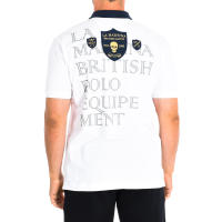 La Martina-Polo Manga Corta RMPE60-PK097 para Hombre