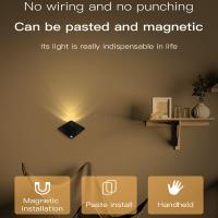 Lámpara De Pared LED Con Sensor De Movimiento Luz Nocturna Inalámbrica Para Dormitorio Sala De Estar Cocina Escaleras Iluminación Interior Decorativa - details 8
