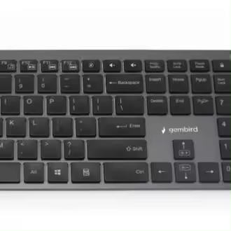 KIT INALAMBRICO TECLADO RATON RETROILUMINADO PRO BUSINESS SLIM DISEÑO PT NEGRO - 1