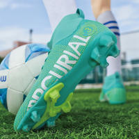 ZHENZU Botas De Fútbol Profesionales Tallas 31-45 Zapatos De Fútbol Para Hombres Y Niños Suela De Futsal Transpirables Y Flexibles Para Campo Duro - details 9