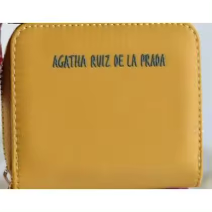 Monedero Nylon ARP mostaza, Ref: N22406B - 1