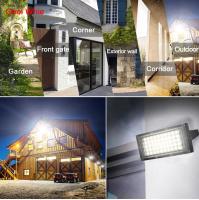 Lámpara De Calle LED 50W IP65 Impermeable Para Exterior 220V Luz De Inundación Spot Luz De Pared Reflector De LED - details 5
