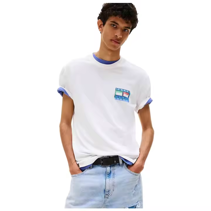 Camiseta De Manga Corta Tommy Hilfiger para Hombre en color Blanco - 1