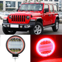 Faros De Trabajo 24V LED 72W Para Coche Motocicleta Camión 4x4 Offroad ATV Tractor Lámpara De Ojos De Ángel Universal Para Vehículos - details 21