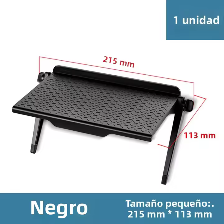 Organizador Multifuncional De Pantalla De TV Ecológico Para Hogar Y Oficina Rack De Almacenamiento Práctico Con Estante Superior Soporte Para Monitor Tamaño M - 1