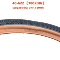 Pneumático De Bicicleta De Carretera CHAOYANG Para Bricolaje Con Borde Marrón 700X32c 35C 38C 40C Retro Exterior De Bicicleta De Montaña - details 13