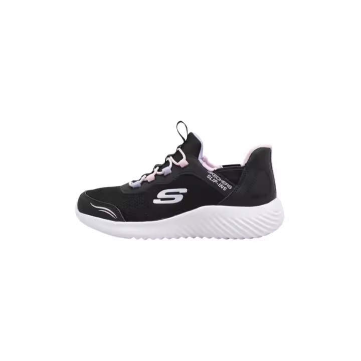 Skechers SLIP-INS: BOUNDER - SIMPLE CUTE Deportivas Planas Niña Negro - 1