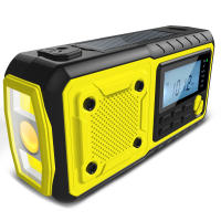 Solar de mano de generación de Energía DE EMERGENCIA multitifción AM / FM / WB radio the interior recargable Treasure Luz de Lectura SOS - details 4