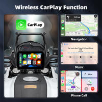 EKIY Navegación GPS Para Motocicleta 5 Pulgadas Pantalla Portátil Con Carplay Y Android Auto Diseño Nuevo MOTO Display - details 3