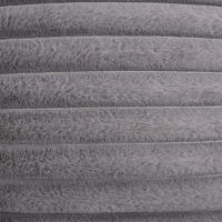 Funda De Cojín De Peluche De Conejo Falso Para Sofa Decoración De Interiores Tamaño 45x45cm Estilo Sólido Y Rayado Grueso Y Suave - details 14