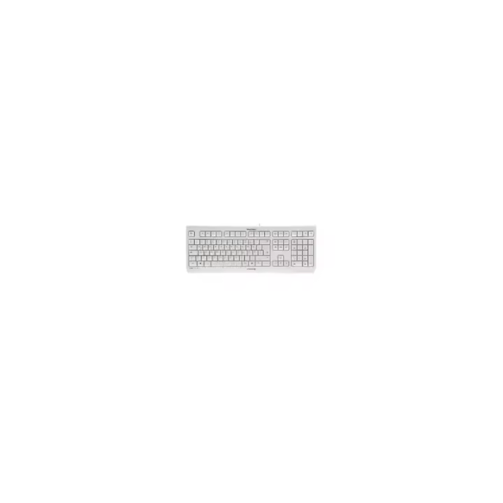 Teclado cherry kc 1000 silencioso usb ultra slim blanco - 1