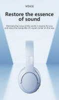 Auriculares Inalámbricos Lenovo TH20 Bluetooth 5.3 Doble Modo Plegables Para Deporte Y Gaming Con Micrófono Y Cancelación De Ruido Activa - details 12