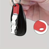 Tijeras De Uñas Portátiles Y Plegables De Acero Inoxidable Con Llavero Herramienta De Pedicura Para Aseo En Viajes - details 3