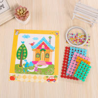 8Pcs/5pcs Juguetes De Dibujo Para Niños Con Parches De Botones DIY Juguete Educativo Manual Para Clase De Arte Temprano - details 11