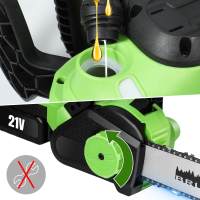Motosierra eléctrica sin escobillas de 16 pulgadas, herramienta de poda de jardín Digital, inalámbrica, 2200W, para batería Makita de 18V - details 5