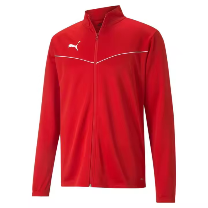 Puma Sudadera Con Cremallera Teamrise Rojo - 1