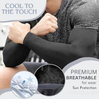 6 Pares De Mangas De Brazo Versátiles En Color Sólido Protección Solar Transpirables Y Refrescantes Para Deportes Al Aire Libre Unisex - details 3