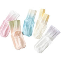 Calcetines De Yoga Para Mujer Con Tela De Algodón Y Silicona Antideslizante Media Cintura Para Fitness Y Saltos En Piso - details 0