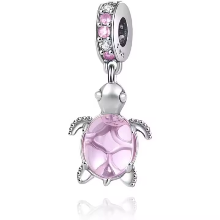 Dijes de plata esterlina para pulseras Dijes de animales Dijes con sello distintivo S925 Compatible con todas las pulseras de estilo europeo Regalo para mujer - 1