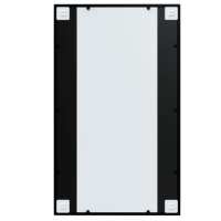 vidaXL Espejos de pared 4 uds metal negro 100x60 cm - details 4