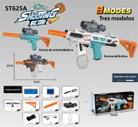 Lanzador de bolas de gel, lanzador eléctrico de bolas, bola automática con gafas de seguridad, actividades al aire libre, juego de equipo, regalos de navidad papá noel regalo reyes magos juguete para niños y niñas, a partir de 8 años - details 7