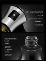 Olla de aceite Pulverizador de aceite para cocinar Botella de spray Barbacoa Freidora de aire multifunción Vidrio Olla de aceite de alta presión para hornear - details 21