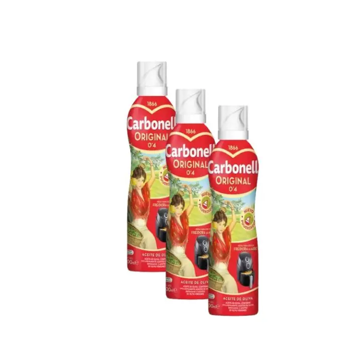 3 bote CARBONELL ACEITE OLIVA PLANC CARBONELL SPRAY 200ML total 600ml - 1