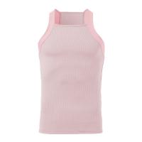 Nueva Moda Camiseta Deportiva Para Hombre Color Sólido Cuello Redondo Sin Mangas Para Gimnasio Ropa De Calle Casual Chaleco Fiesta Tallas S-5XL - details 21