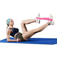 Banda De Resistencia Elástica Para Fitness Entrenamiento En Casa Yoga Deportes Estiramiento Pilates Crossfit Ejercicio De Gimnasio Equipamiento - details 6