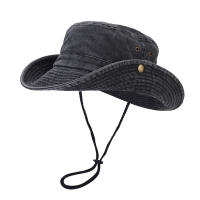 Sombrero De Pescador De Verano Para Hombres Sombreros De Baúl Con Gran Alas Protección Solar Para Exterior Ciclismo Senderismo - details 7