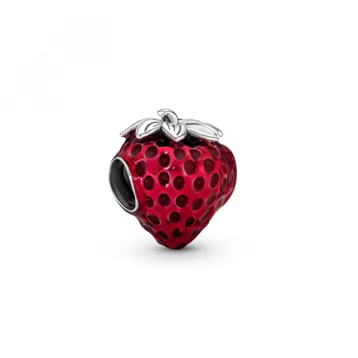 Charm Pandora 791681C01 Fresa sin semillas - 1